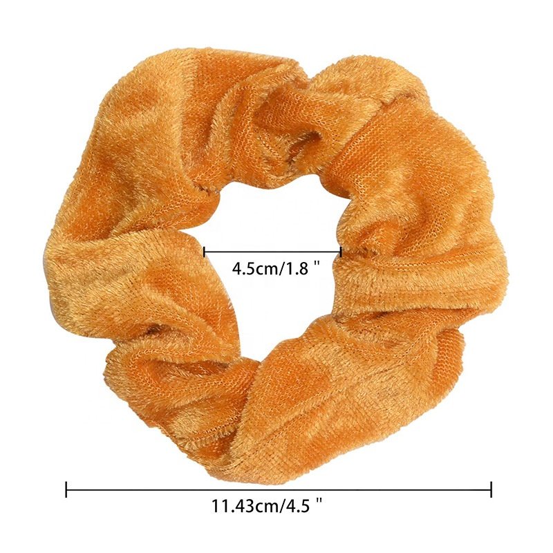 60 Pack Hair Scrunchies Velvet Elastics Hair Ties Scrunchy Bands Ties Ropes Scrunchie for Women or Girls Hair Accessories
