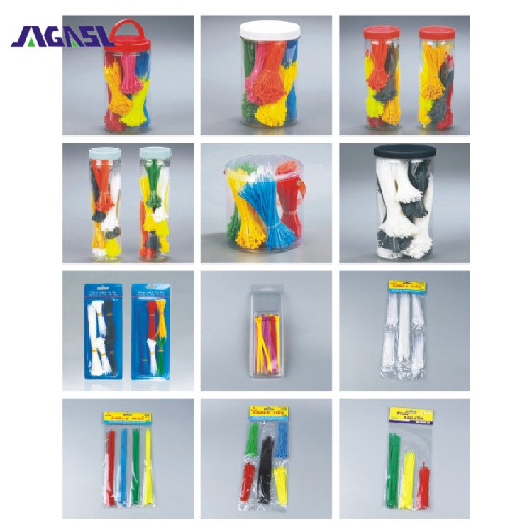 Pa66 Plastic Cable Ties Strap 100mm 200mm 250mm 300mm 350mm 380mm 400mm Custom Heavy Duty Self-Locking Nylon Cable Zip Ties