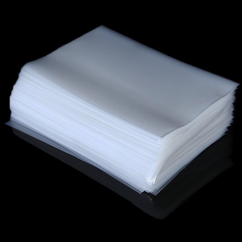 Pe Transparent Plastic Flat Open Poly Bag Plastic Flat Bottom Bag For Sandwich Storage packaging