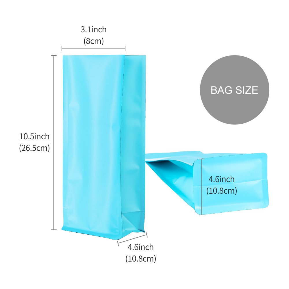 Bolsa tin tie packaging aluminum foil 250g 500g 1LB valve pouches recyclable custom print bean coffee bags