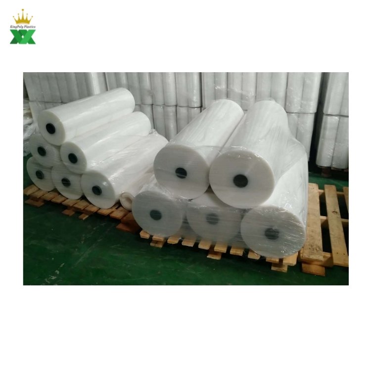 Big rolls automatic wrap Jumbo Roll Pe Wrap Film Pre-stretch Lldpe Transparent Micron Plastic Wrapping Machine Packaging Packing