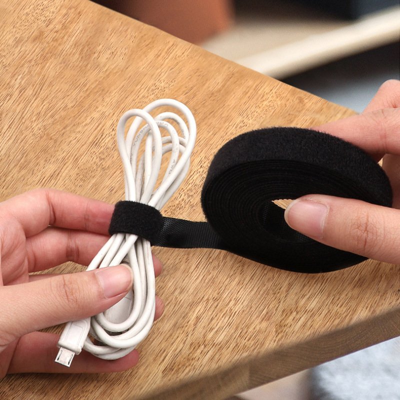 Cable Organizer USB Cable Winder Management nylon Free Cut Ties Mouse earphone Cord cable ties