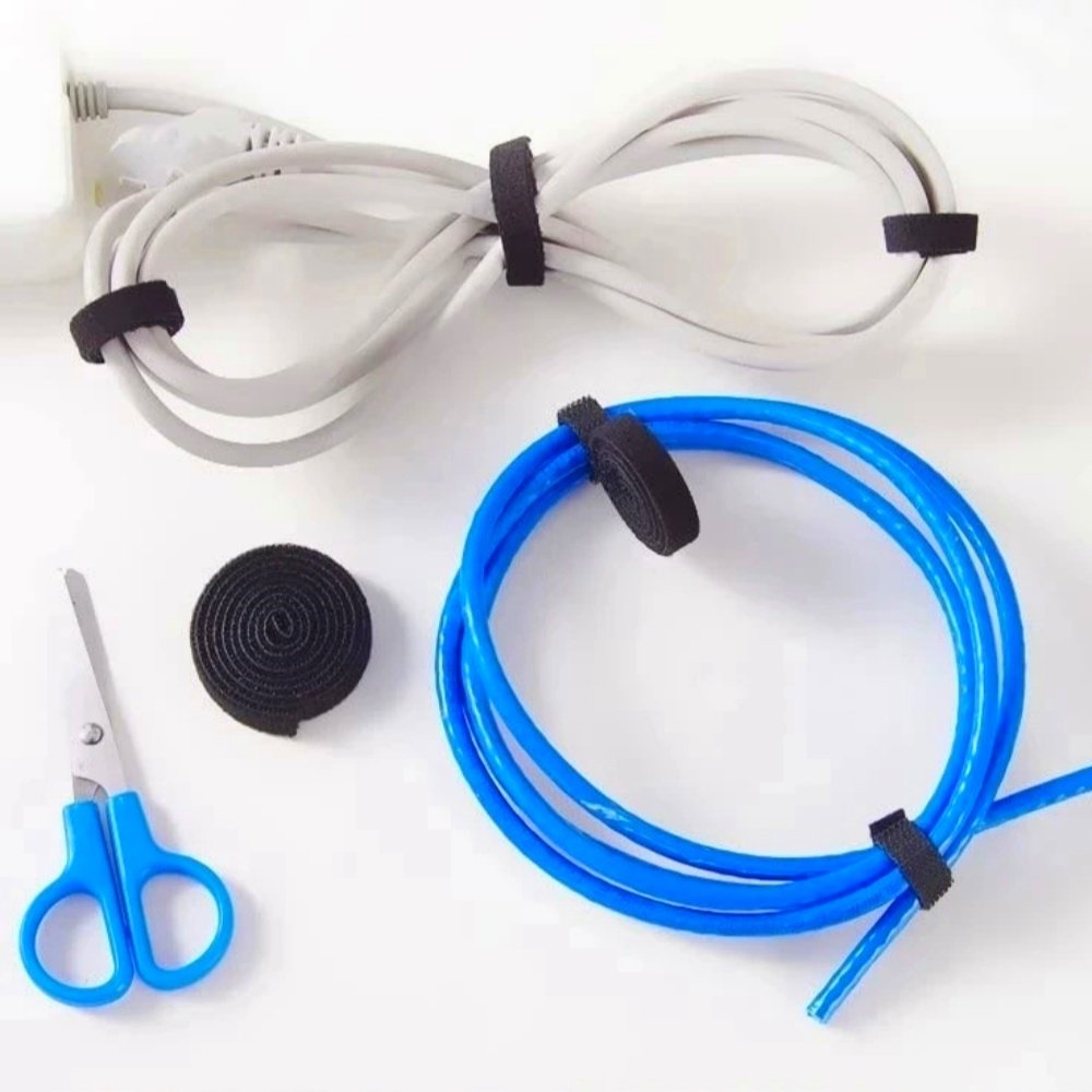 Cable Organizer USB Cable Winder Management nylon Free Cut Ties Mouse earphone Cord cable ties