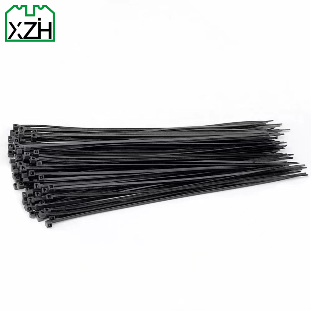 3.6*200/100pcs Factory Directly Supply High Quality Plastic Nylon Self-locking Cable Zip Ties