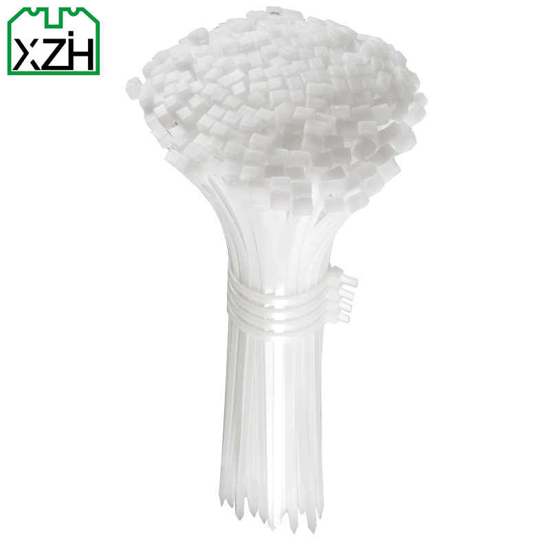 3.6*200/100pcs Factory Directly Supply High Quality Plastic Nylon Self-locking Cable Zip Ties
