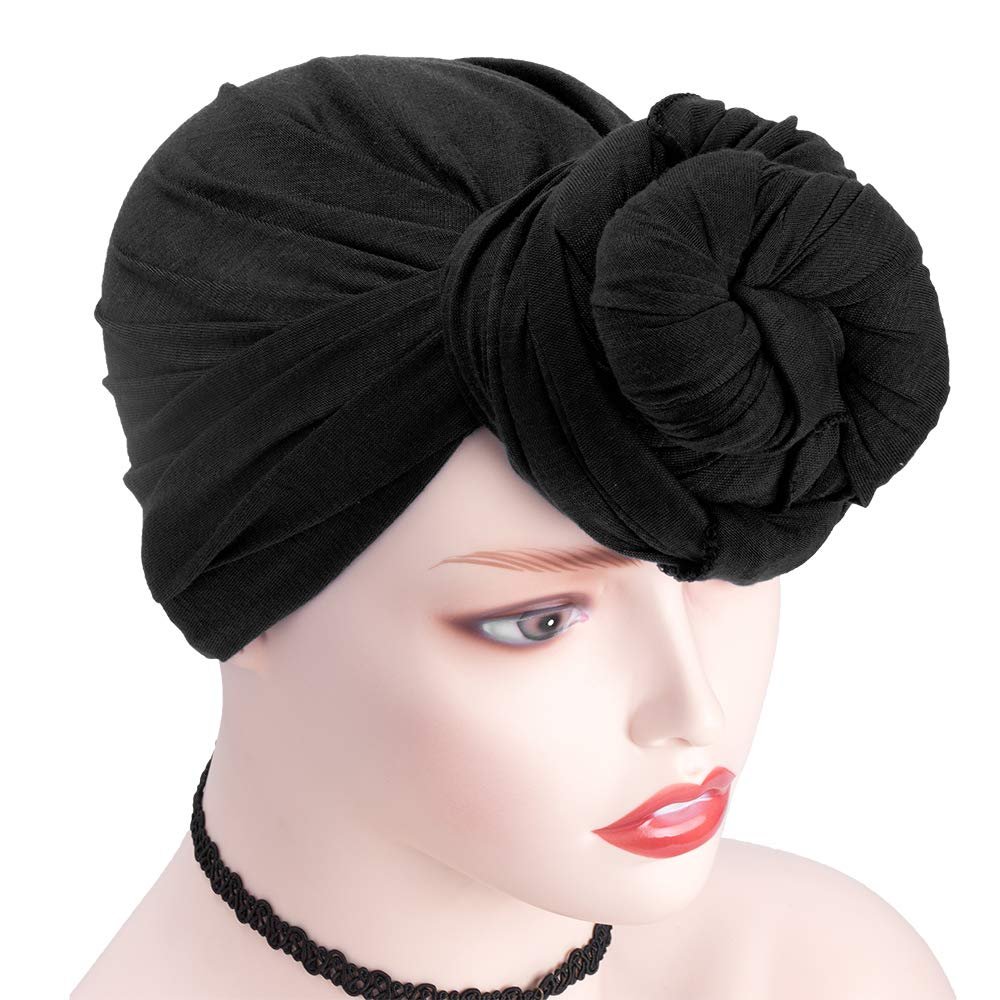 Designer Head Wraps Turban Head Wrap Knit Headwraps Urban Hair Scarf Solid Color Long Breathable Head Band Tie for Women