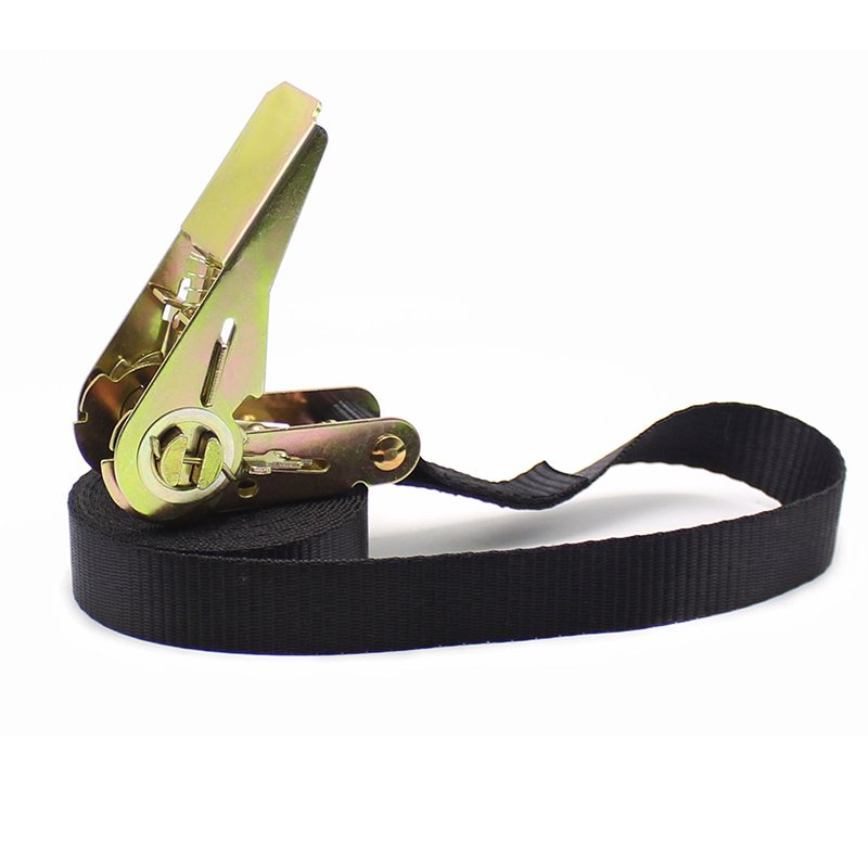 OEM 800kgs 1inch 100% Polyester Cargo Lashing Belt Endless Rachet Strap Mini Ratchet Tie Down Straps