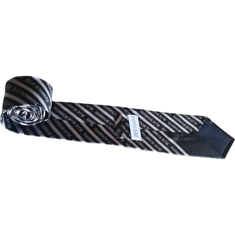 Customized Logo Microfiber Polyester Man Necktie
