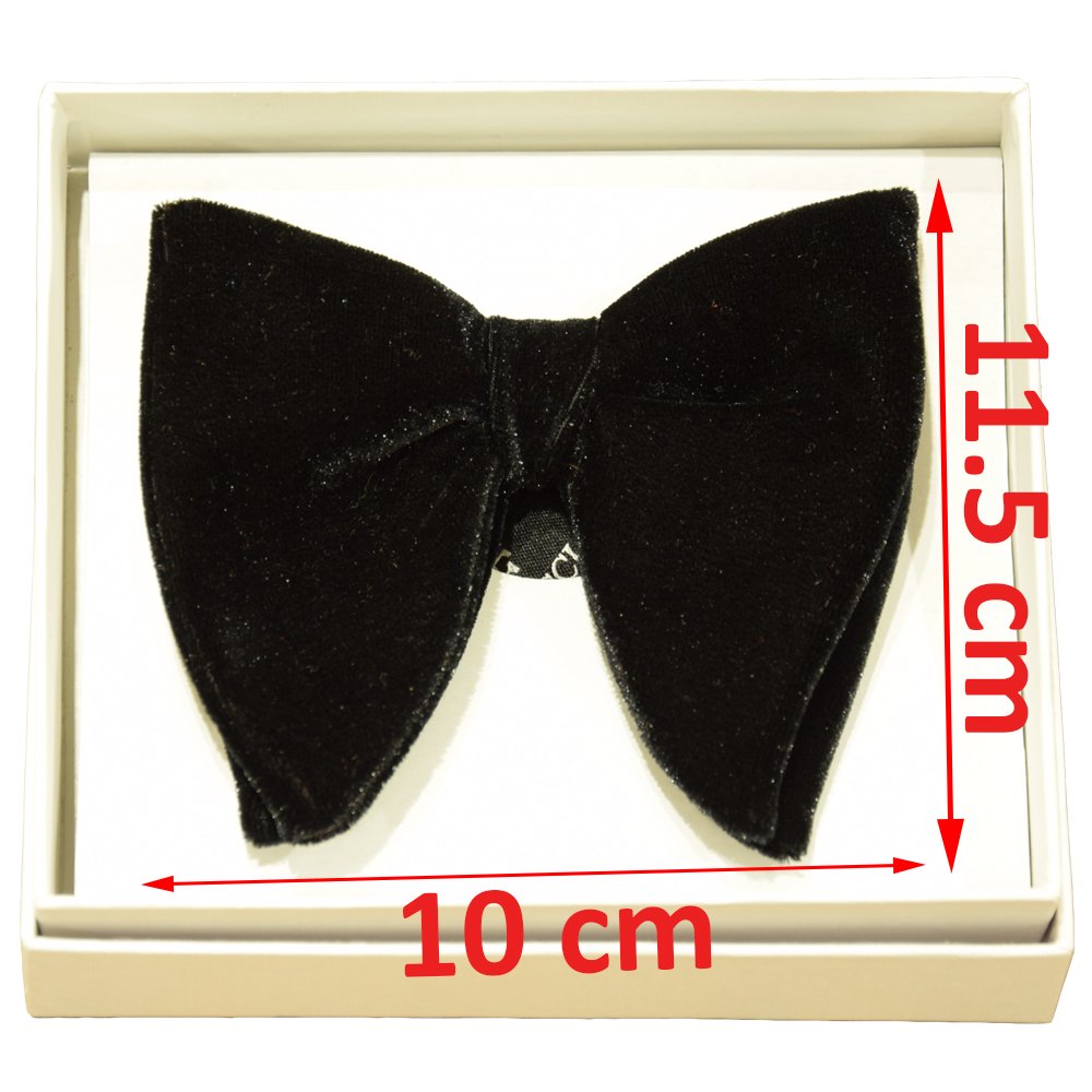 Custom large burgundy pre tied silk velvet tuxedo suit bow ties