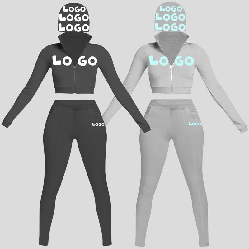 Huili Manufacturer Long Sleeves Crop Top 3pcs Workout Yoga Sets Comfortable Gym Fitness Sets Quick Dry Sport Women Clothes