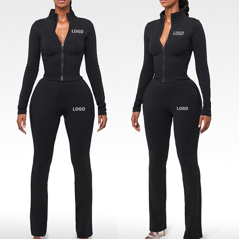 Huili Manufacturer Long Sleeves Crop Top 3pcs Workout Yoga Sets Comfortable Gym Fitness Sets Quick Dry Sport Women Clothes
