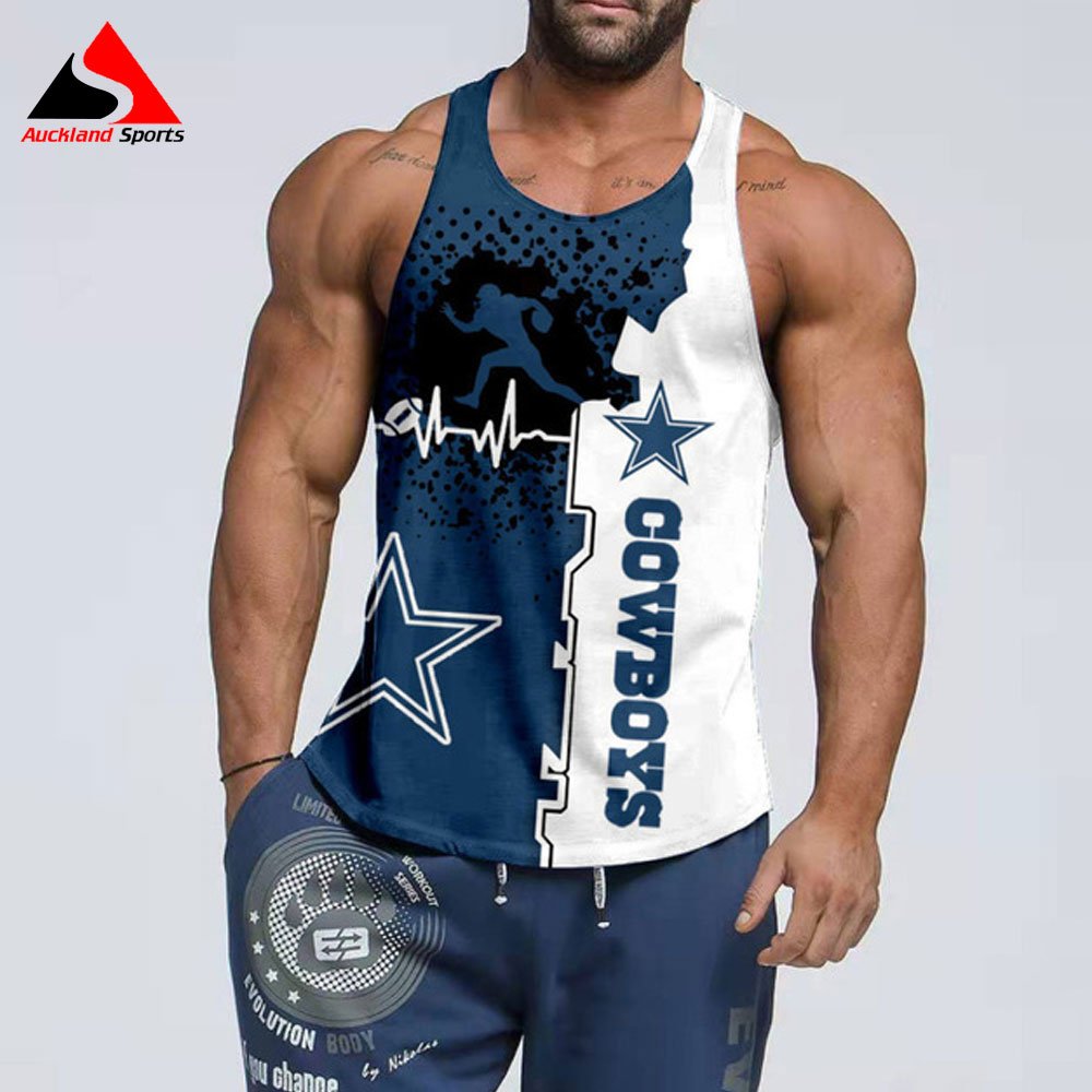 Men's Breathable Tank Top Gym Clothing Skull 3d Printed Tees Boys Outdoor Sport Fitness Singlet Vest Summer Sleeveless Tops