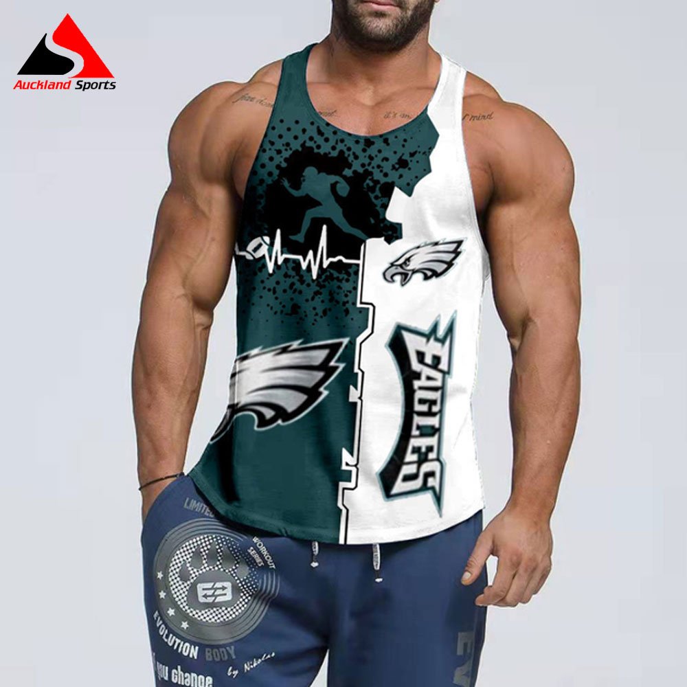 Men's Breathable Tank Top Gym Clothing Skull 3d Printed Tees Boys Outdoor Sport Fitness Singlet Vest Summer Sleeveless Tops