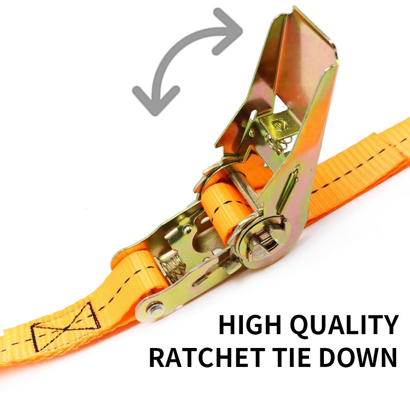 1 Inch 25mm 800kgs Custom Logo Cargo Tensioner Belts Spanngurte Lashing Straps Endless Ratchet Tie Down Straps