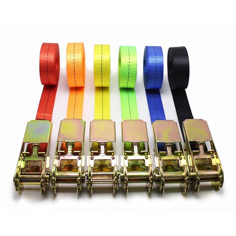 1 Inch 25mm 800kgs Custom Logo Cargo Tensioner Belts Spanngurte Lashing Straps Endless Ratchet Tie Down Straps