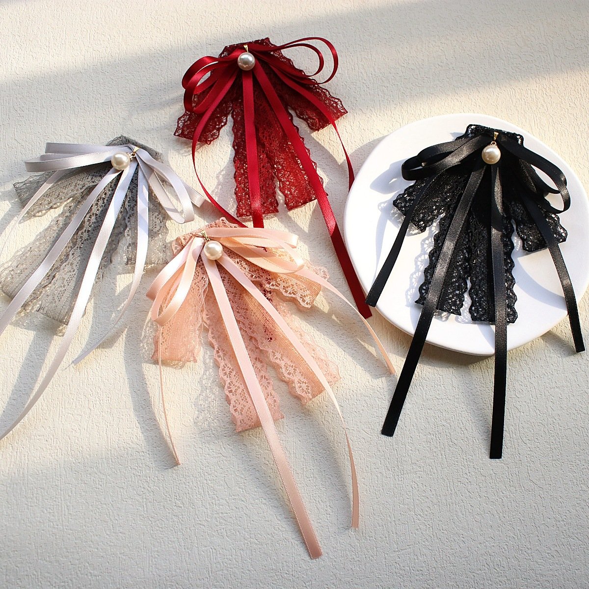 Wholesale Bowties Handmade Ladies Bowtie Rhinestone Bow Ties For Women