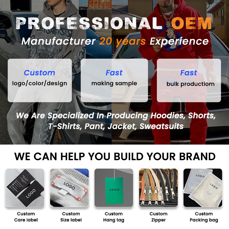 Clothing Manufacturer's Custom Color Block Full Face Zip Hoodie 500gsm Streetwear Digital Print Embroidery Logo for Men