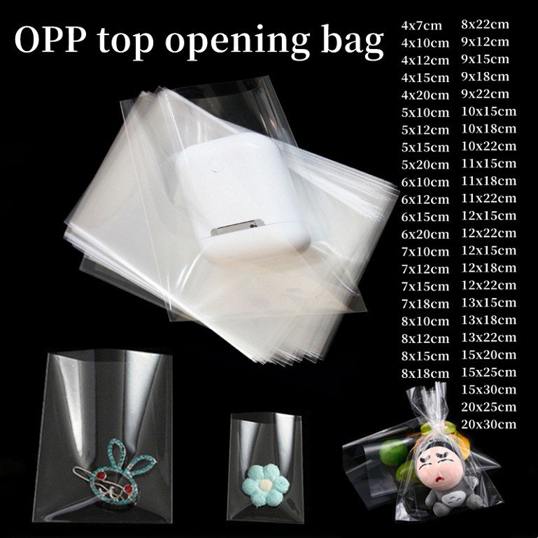 Biodegradable Customizable Logo Plastic Opp Label Baguette Toast Bread Bags With Windows