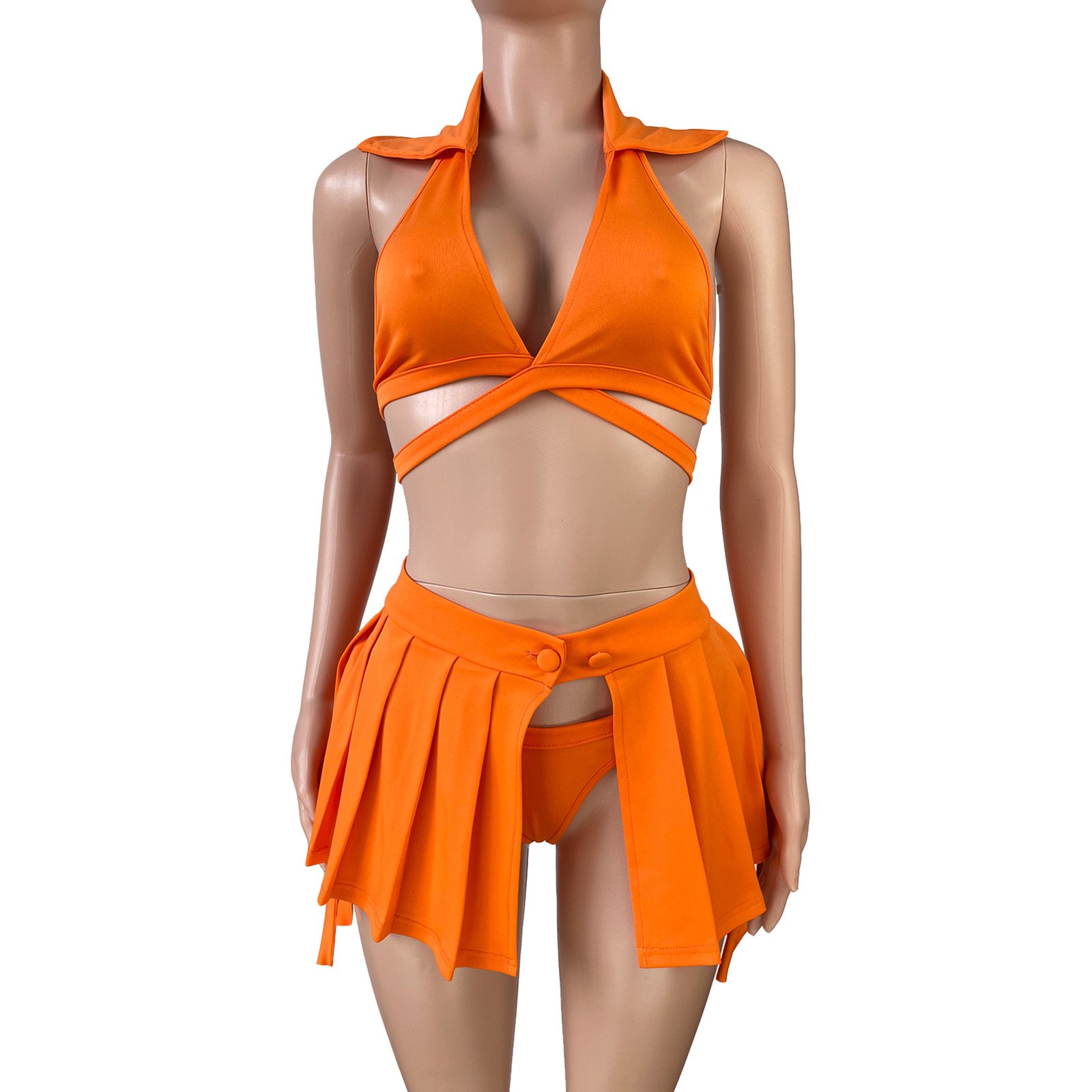 women beach wear cover up summer dress cover up swimwear skirt 3 piece set women swimwear