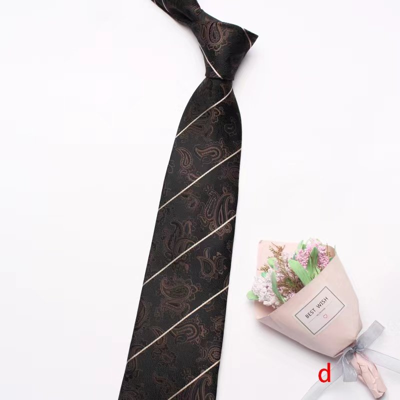 mulberry silk Men Necktie Set Gift Box Fashion Jacquard silk tie and Hanky Set Necktie silk ties
