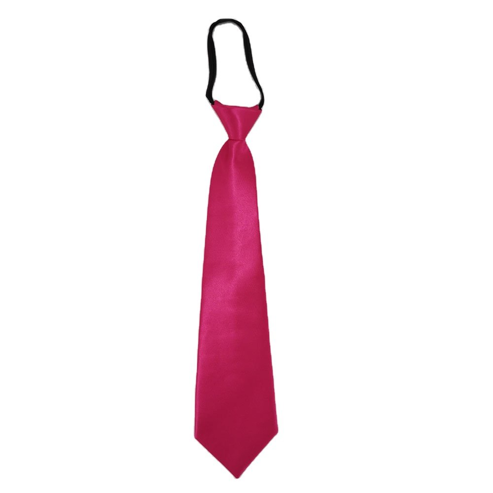 adult party decorating red color satin silk polyester mens tie
