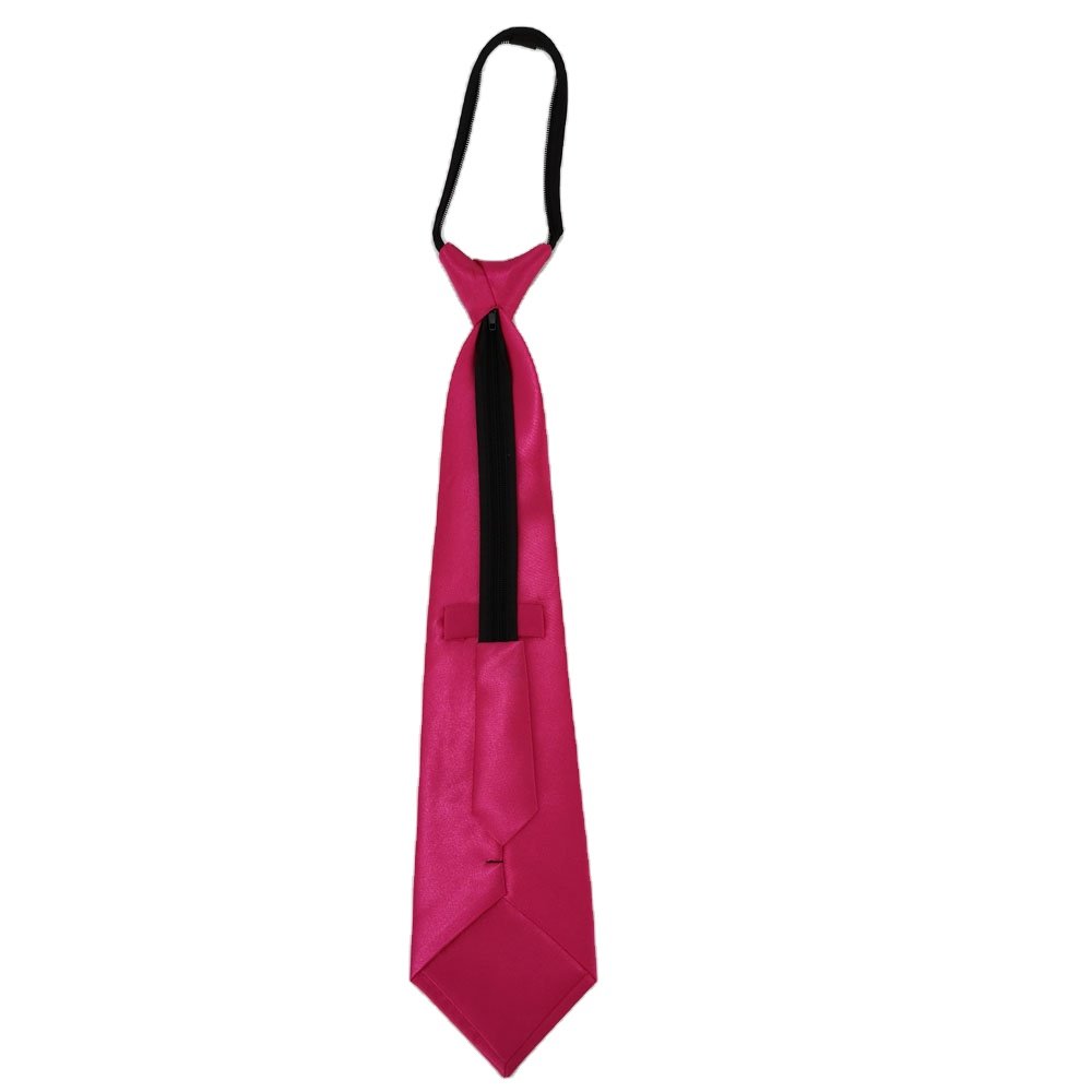 adult party decorating red color satin silk polyester mens tie