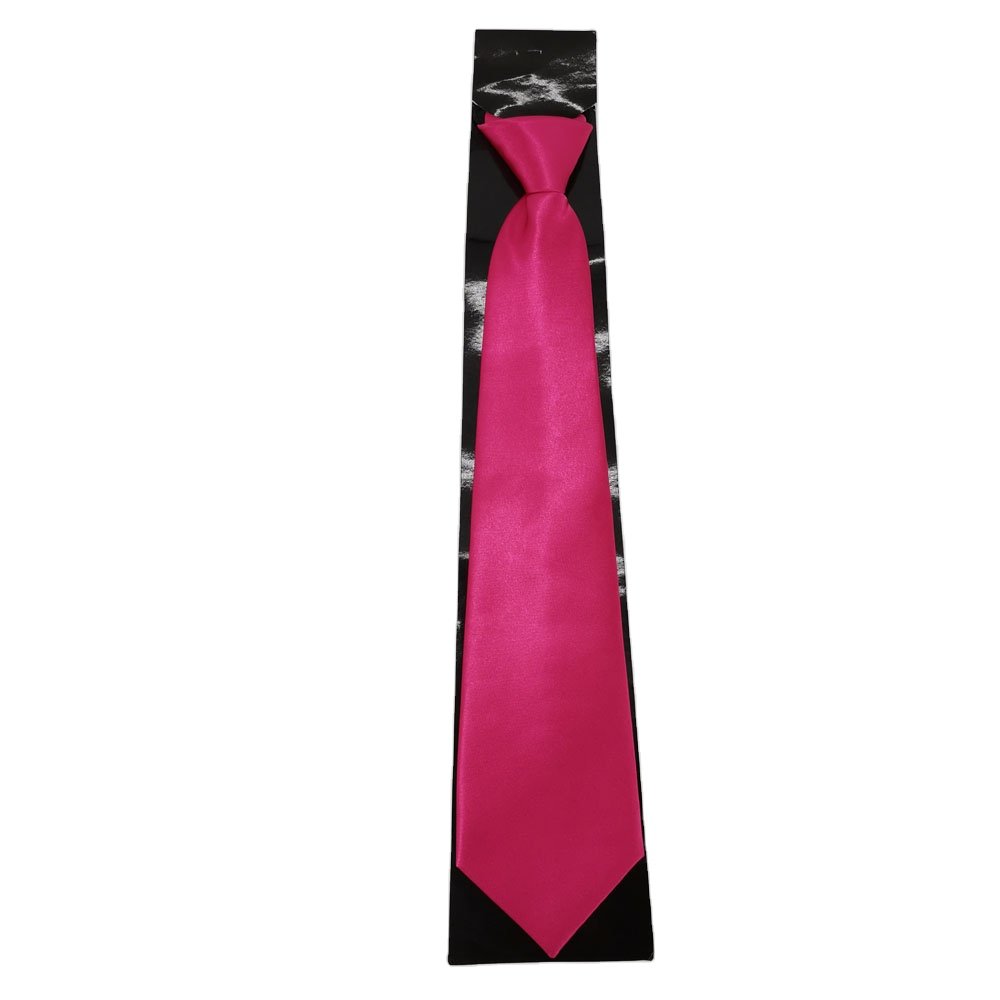 adult party decorating red color satin silk polyester mens tie
