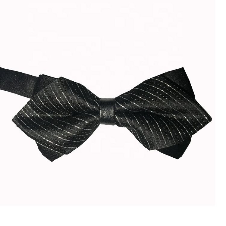 New Arrival Wedding Accessory Double Layers Adjustable Navy Blue Grooms' Bow Ties/Men's Bowtie