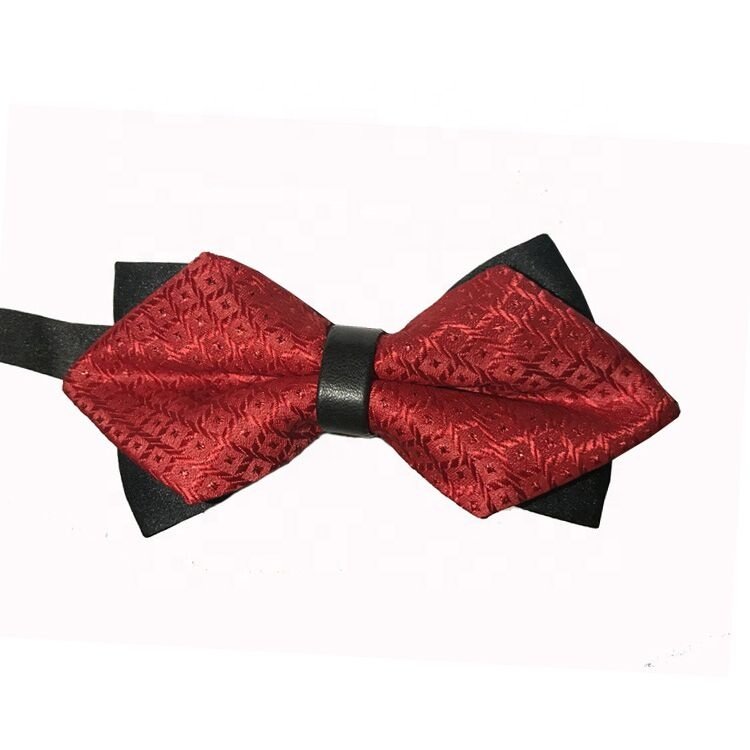 New Arrival Wedding Accessory Double Layers Adjustable Navy Blue Grooms' Bow Ties/Men's Bowtie