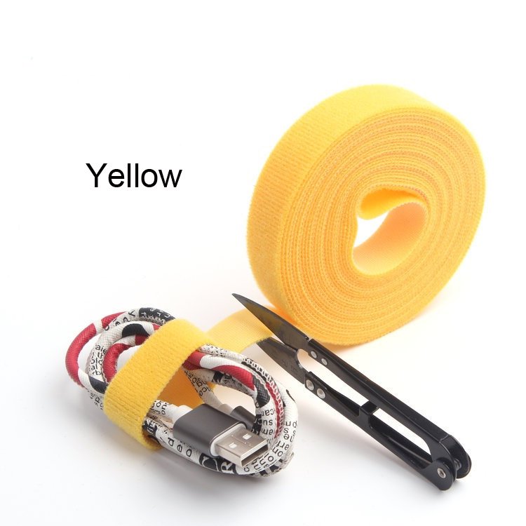 Self-Gripping Micro Cable Ties Roll Double-Side Hook And Loop Tape