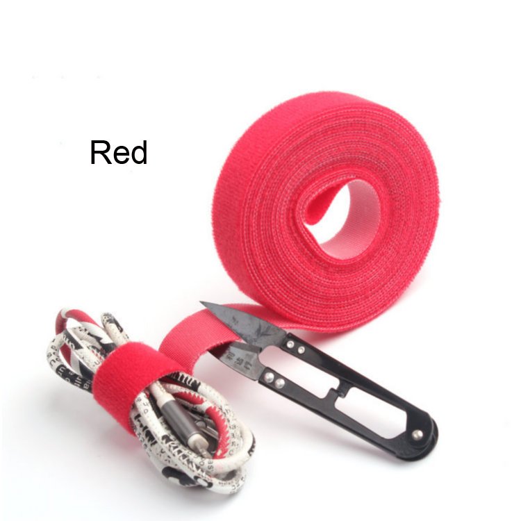 Self-Gripping Micro Cable Ties Roll Double-Side Hook And Loop Tape