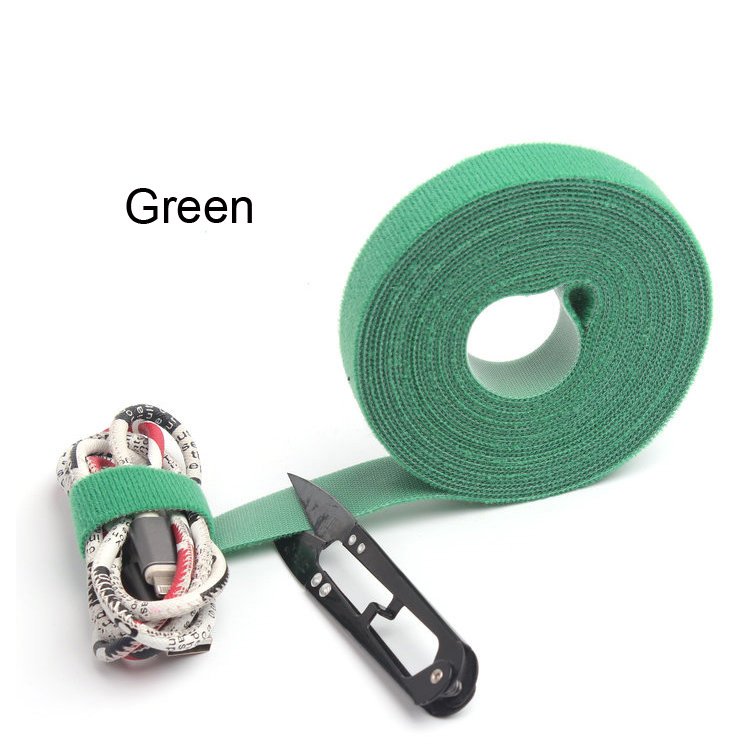 Self-Gripping Micro Cable Ties Roll Double-Side Hook And Loop Tape