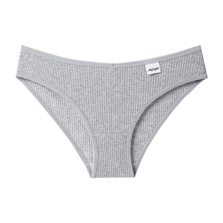 Sexy pure cotton underwear for women Japanese style mid rise girls student triangle underwear seamless hip lifting underwear