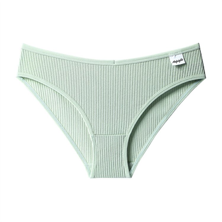 Sexy pure cotton underwear for women Japanese style mid rise girls student triangle underwear seamless hip lifting underwear