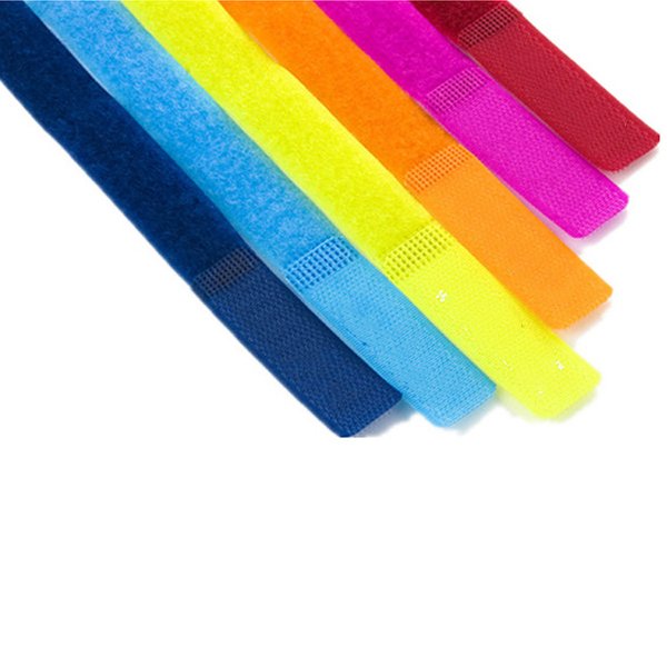 Reusable Hook And Loop Cable Cord Ties Fastening Straps Wrap Hook loop cable tie
