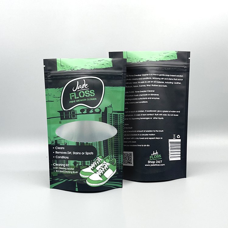 Ice Sleeve Packaging Bag Stand Up Pouch For cosmetic Clothes Underwear Glove Socks Garment Zipper Pouch Plastic Mylar Bag