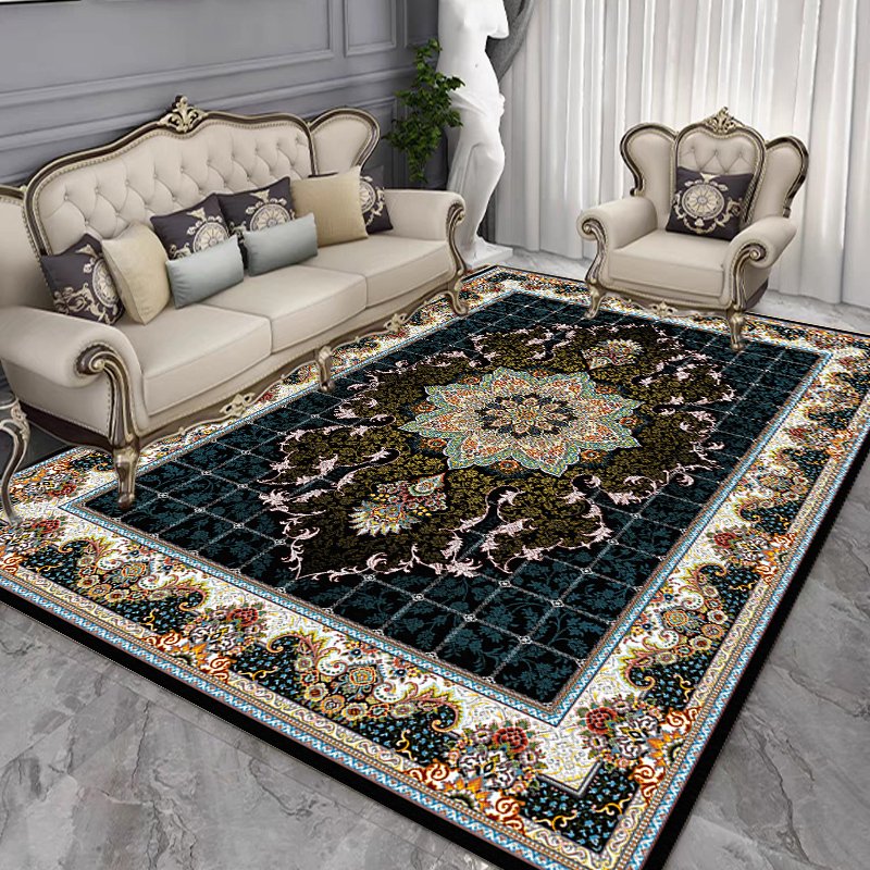 Living room Bedroom carpet washable area Large area carpet vintage carpet Dining room Family kitchen Rug