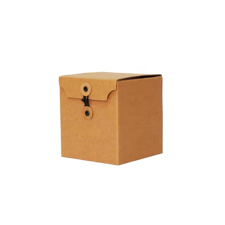 honey packaging box with tie rope jewelry gift paper packaging box small Corrugated paper box