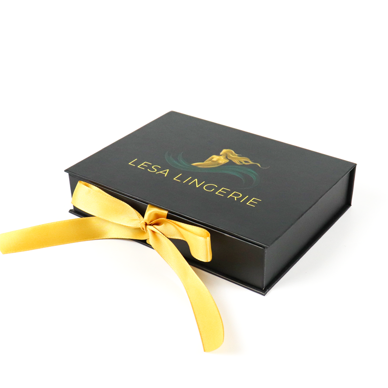Crown win empire human bundle hair extension packs magnetic foldable bow gift box packaging boxes luxury custom logo paper boxes
