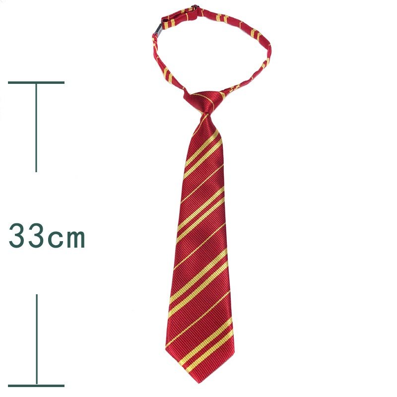 Factory Wholesale School Student Neck Ties Harry Pot Striped Kids Neckties Custom Cute School Polyester Tie For Kids