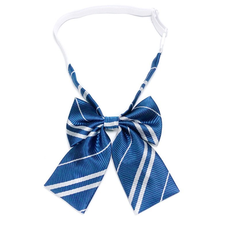 Factory Wholesale School Student Neck Ties Harry Pot Striped Kids Neckties Custom Cute School Polyester Tie For Kids