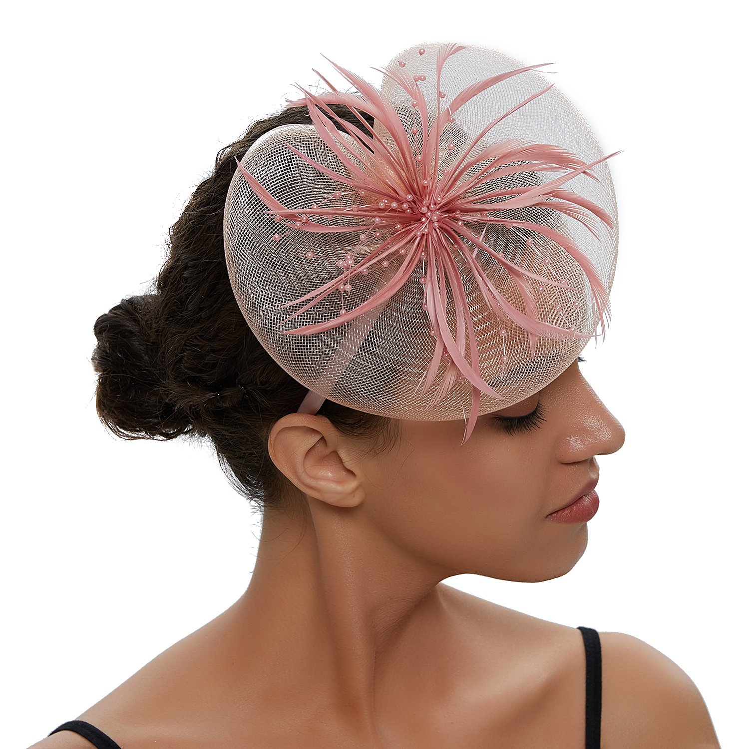 Factory Direct Breathable Millinery Hair Accessories Hair Ties Hair band's Gift Hairnet for Girls Women