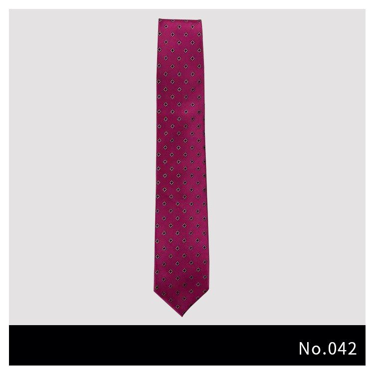 Customized Personalized Polyester Tie with Jacquard Embroidery Silk Printed Casual Tie for Gift