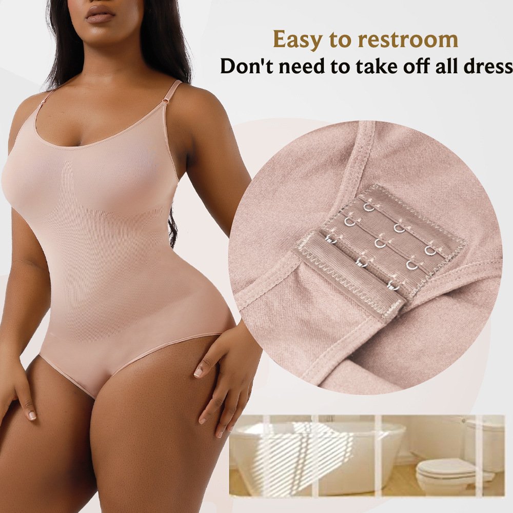 Custom Logo Seamless Women Bodysuit Slimming Waist Trainer Butt Lifter Push Up Corset Slim Shapewear Body Shaper Underwear