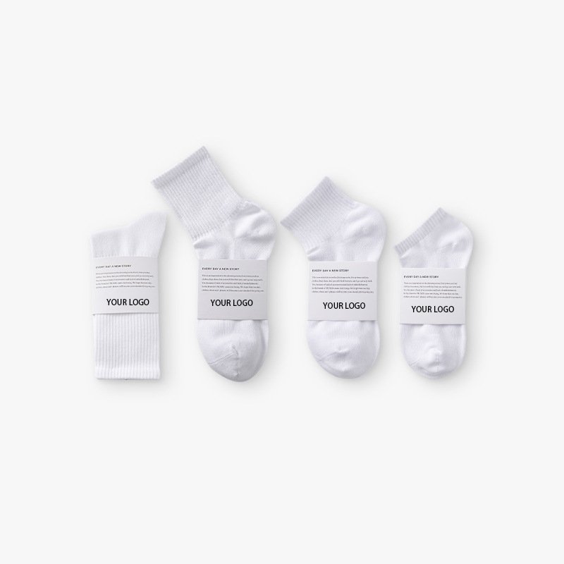 New Arrival Socks Casual Japanese Style Fashion Solid Color Custom Crew Socks High Quality Custom Logo Sport Socks