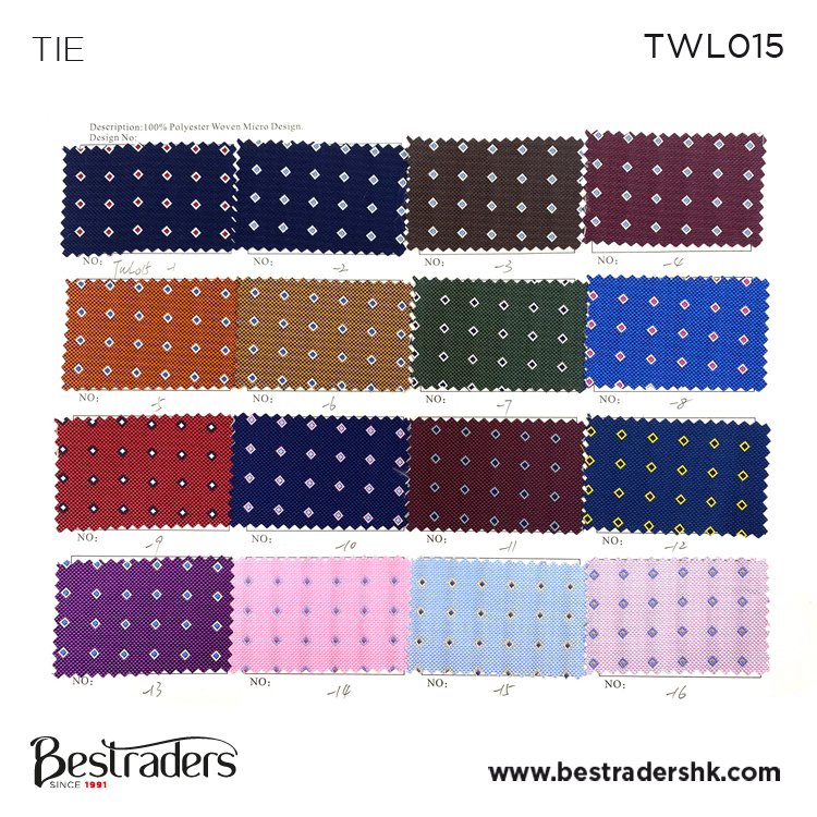 Trusted Dealer Originally Selling Casual Wear Classic Style 100% Ties Made from Polyester Micro Woven Neck Ties for Men