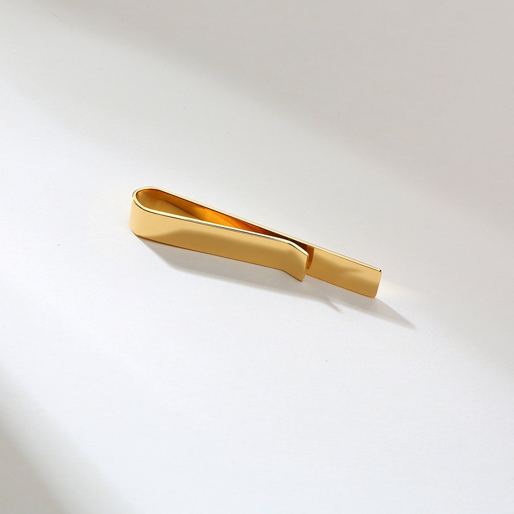 custom personalized jewelry blank bar stainless steel tie clips for men basic accessory