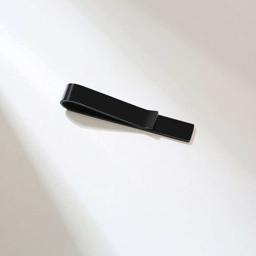 custom personalized jewelry blank bar stainless steel tie clips for men basic accessory