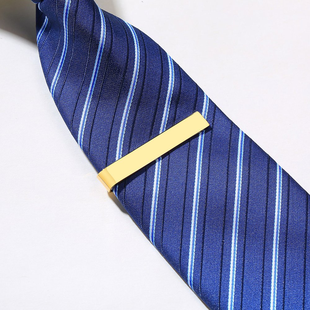custom personalized jewelry blank bar stainless steel tie clips for men basic accessory