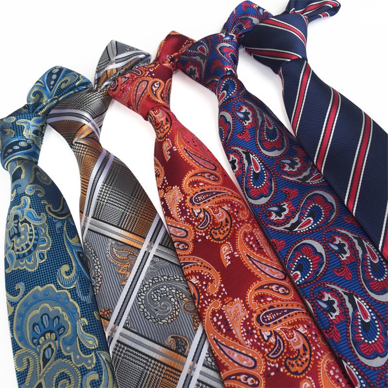 Classic Men's Silk Tie Necktie Woven JACQUARD Neck Ties